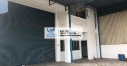 Johor Jaya – Corner 1.5 Storey Factory – SALE