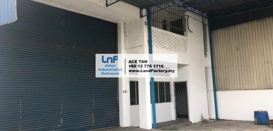 Johor Jaya – Corner 1.5 Storey Factory – SALE