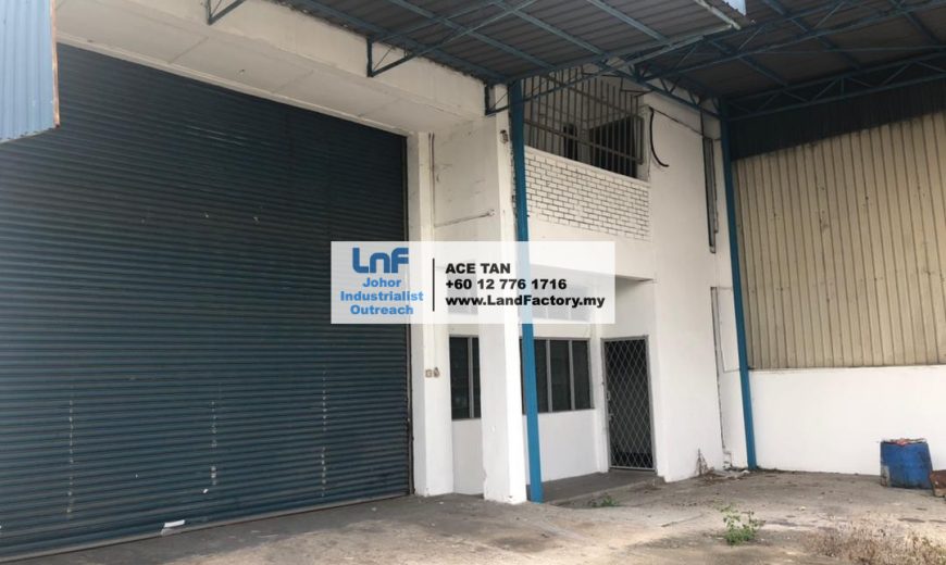 Johor Jaya – Corner 1.5 Storey Factory – SALE