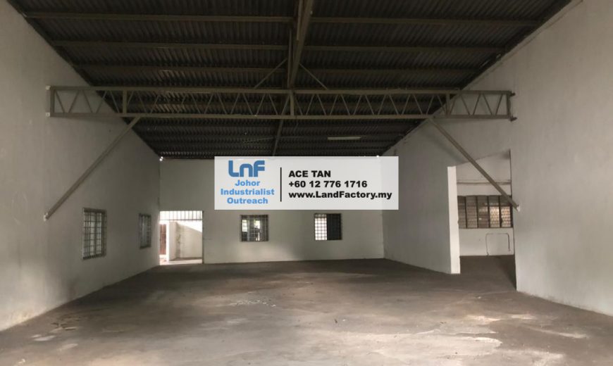 Johor Jaya – Corner 1.5 Storey Factory – SALE