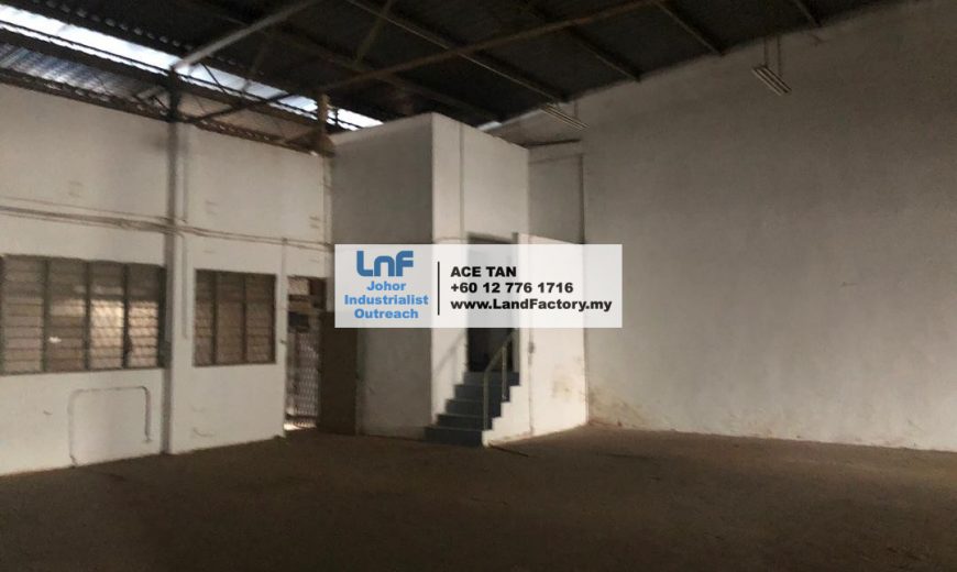 Johor Jaya – Corner 1.5 Storey Factory – SALE