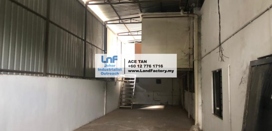 Johor Jaya – Corner 1.5 Storey Factory – SALE