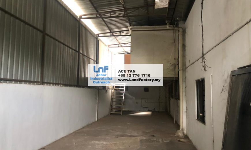 Johor Jaya – Corner 1.5 Storey Factory – SALE