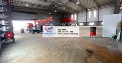 Senai Idaman – Detached Factory – RENT