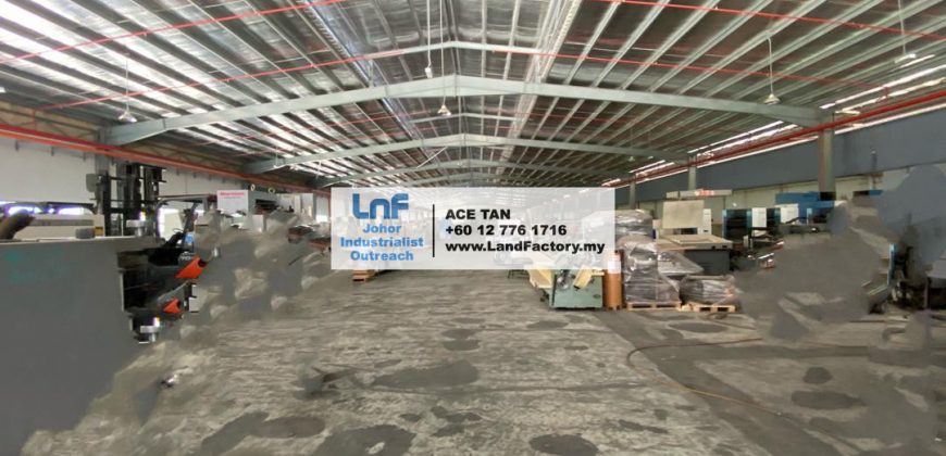 Kawasan Perindustrian Senai – Detached Factory – RENT