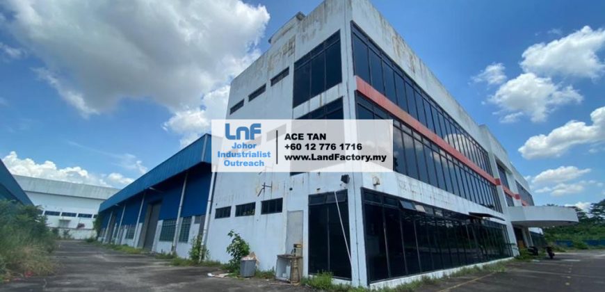 Tebrau Industrial – Detached Factory – RENT