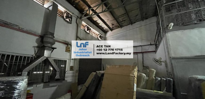 Taman Perindustrian Cemerlang – 1.5 Storey Terrace Factory – RENT