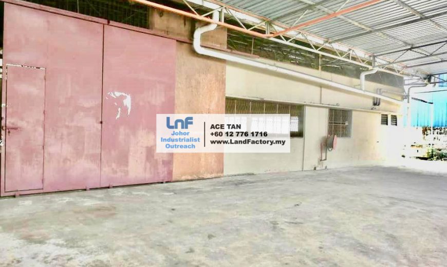 Taman Johor Industrial, Tampoi – Semi D Factory – RENT