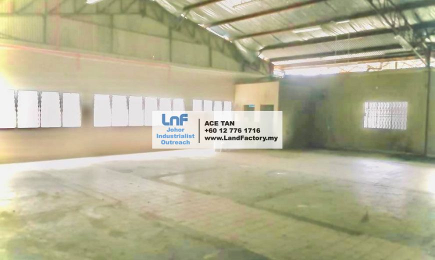 Taman Johor Industrial, Tampoi – Semi D Factory – RENT