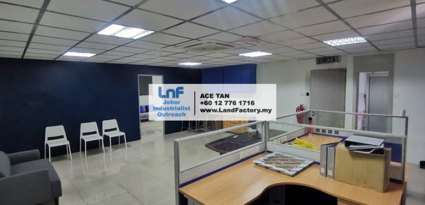 Desa Cemerlang – 1.5 Sty Terrace Factory – RENT