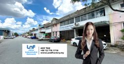 Taman Universiti – 1.5 Sty Terrace Factory – RENT