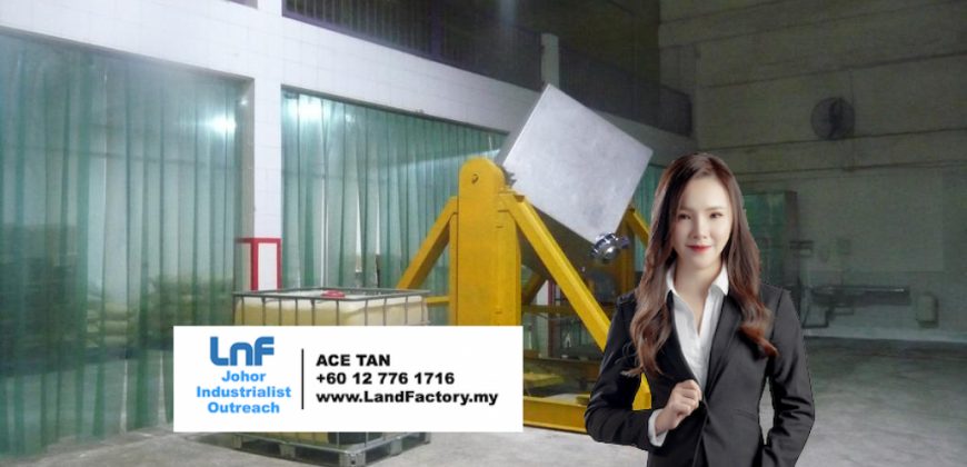Taman Perindustrian Cemerlang – 1.5 Storey Semi Detached Factory Corner – FOR SALE