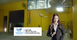 Taman Perindustrian Cemerlang – 1.5 Storey Semi Detached Factory Corner – FOR SALE