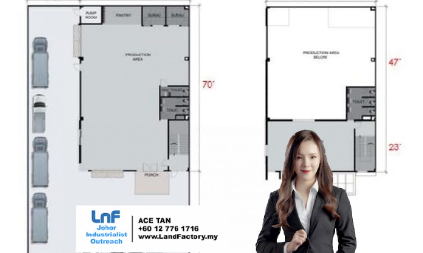 Eco Business Park 1 – 2 Storey Cluster Factory – FOR SALE