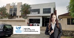 Taman Perindustrian Cemerlang – 1.5 Storey Semi Detached Factory – FOR SALE