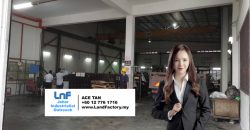 Taman Perindustrian Cemerlang – 1.5 Storey Semi Detached Factory – FOR SALE