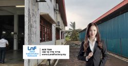 Taman Perindustrian Cemerlang – 1.5 Storey Semi Detached Factory – FOR SALE