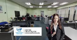 Taman Perindustrian Cemerlang – 1.5 Storey Semi Detached Factory – FOR SALE
