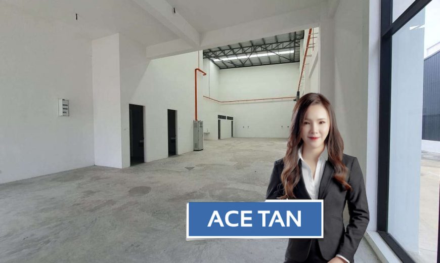 Eco Business Park 2 @ Senai Airport City – 1.5 Storey Cluster Factory – FOR RENT