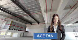 Desa Cemerlang, Ulu Tiram – 1.5 Storey Corner Semi Detached Factory – For Rent