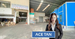 Johor Jaya – 1.5 Storey Semi Detached Factory – FOR SALE