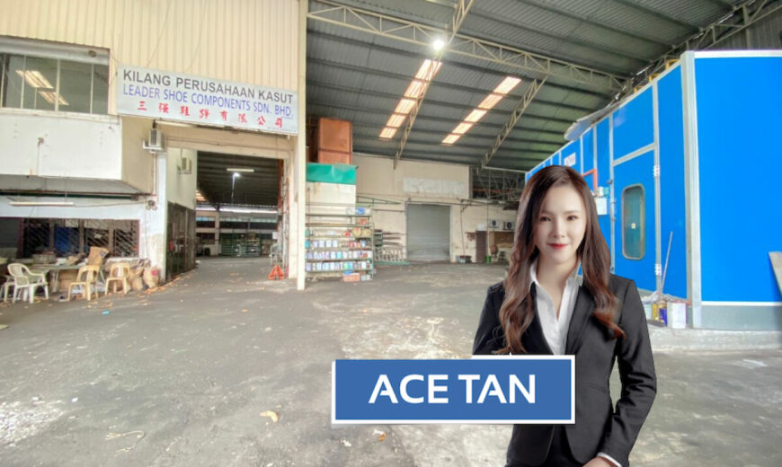 Johor Jaya – 1.5 Storey Semi Detached Factory – FOR SALE