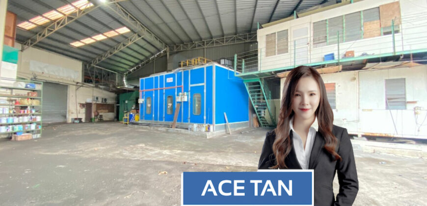 Johor Jaya – 1.5 Storey Semi Detached Factory – FOR RENT