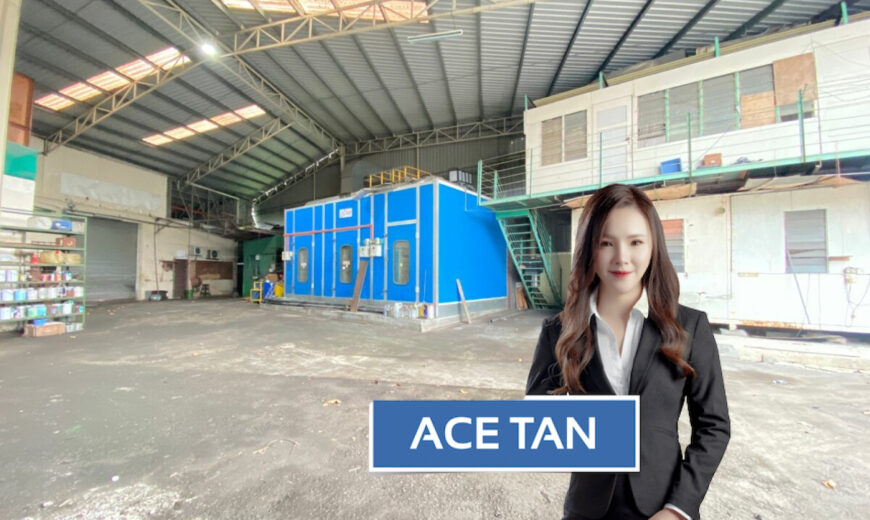 Johor Jaya – 1.5 Storey Semi Detached Factory – FOR SALE