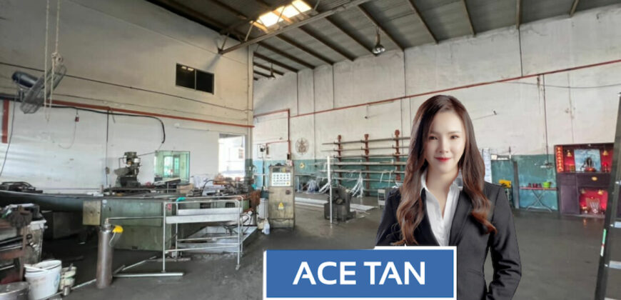 Johor Jaya – 1.5 Storey Corner Terrace Factory – FOR SALE
