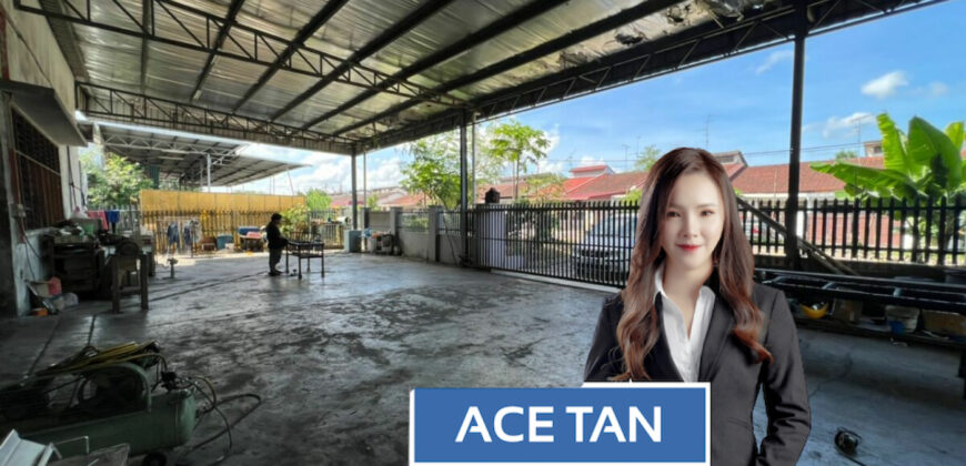 Johor Jaya – 1.5 Storey Corner Terrace Factory – FOR SALE