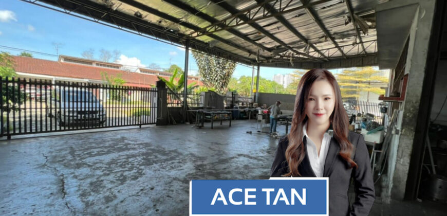Johor Jaya – 1.5 Storey Corner Terrace Factory – FOR SALE