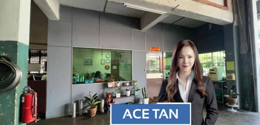 Johor Jaya – 1.5 Storey Corner Terrace Factory – FOR SALE