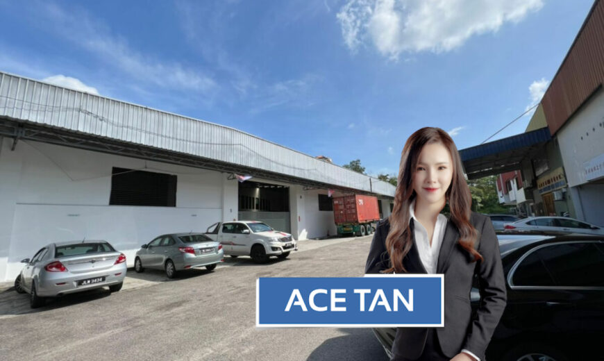 Johor Jaya – 1.5 Storey Corner Terrace Factory – FOR SALE