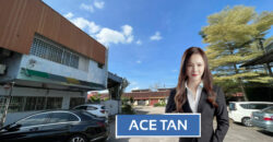 Johor Jaya – 1.5 Storey Corner Terrace Factory – FOR SALE