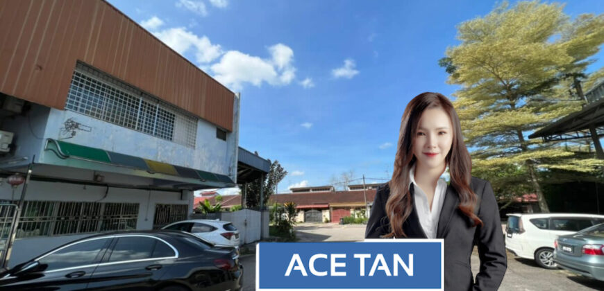 Johor Jaya – 1.5 Storey Corner Terrace Factory – FOR SALE