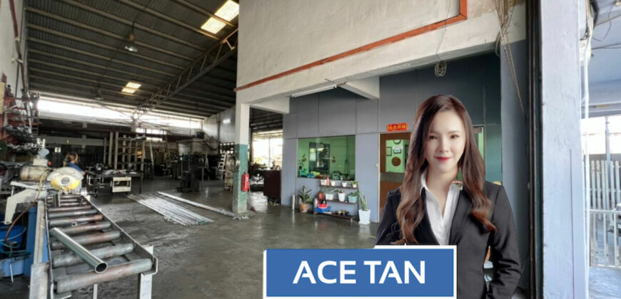 Johor Jaya – 1.5 Storey Corner Terrace Factory – FOR SALE