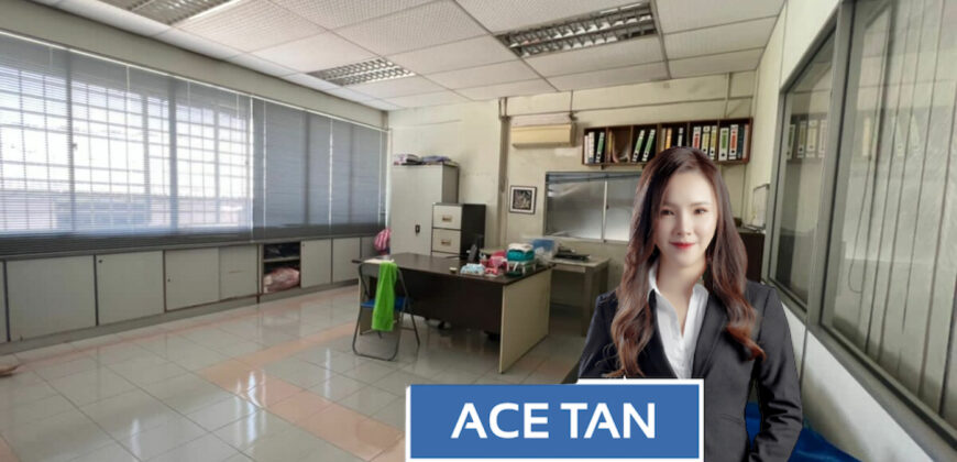 Johor Jaya – 1.5 Storey Corner Terrace Factory – FOR SALE