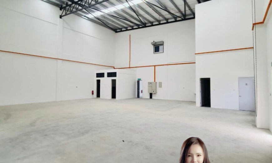 Eco Business Park 2 @ Senai Airport City – 1.5 Storey Corner Semi Detached Factory – FOR RENT