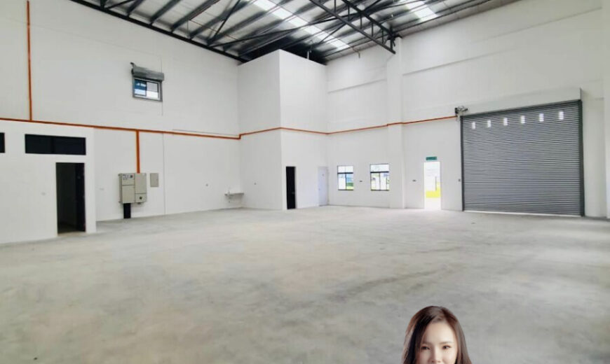 Eco Business Park 2 @ Senai Airport City – 1.5 Storey Corner Semi Detached Factory – FOR RENT