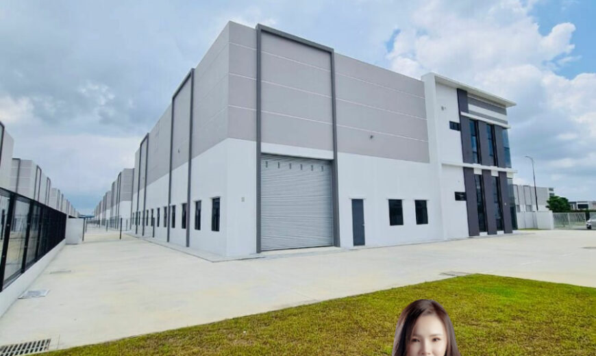 Eco Business Park 2 @ Senai Airport City – 1.5 Storey Corner Semi Detached Factory – FOR RENT