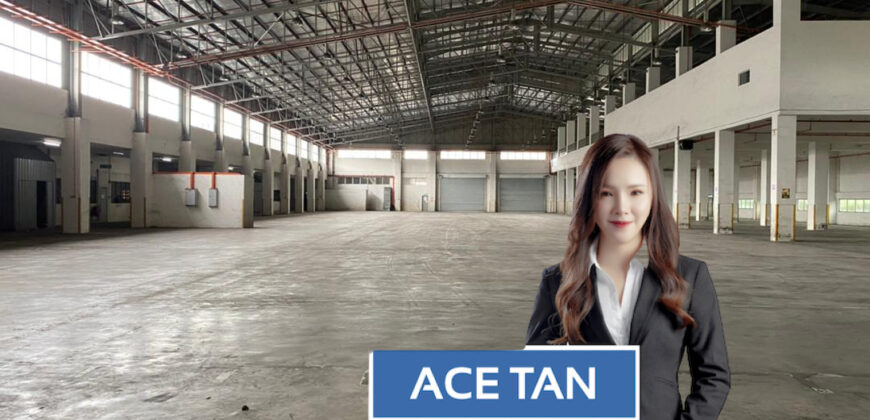 Kawasan Perindustrian Tampoi – 1.5 Storey Detached Factory – FOR RENT