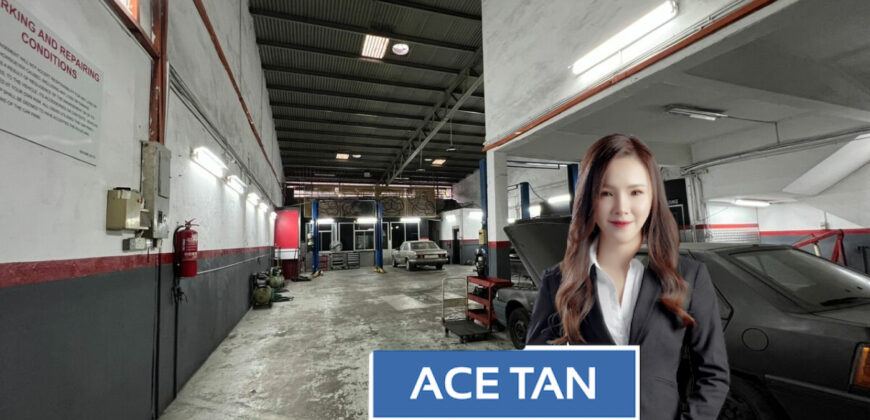 Taman Johor Jaya – 1.5 Storey Terrace Factory – FOR RENT