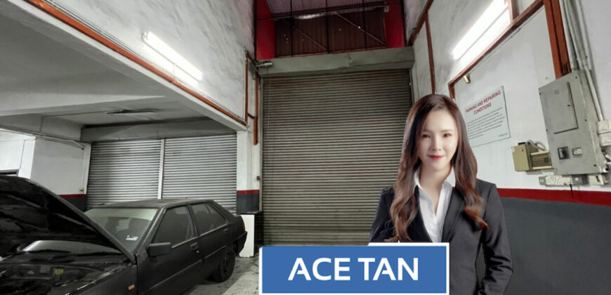 Taman Johor Jaya – 1.5 Storey Terrace Factory – FOR RENT