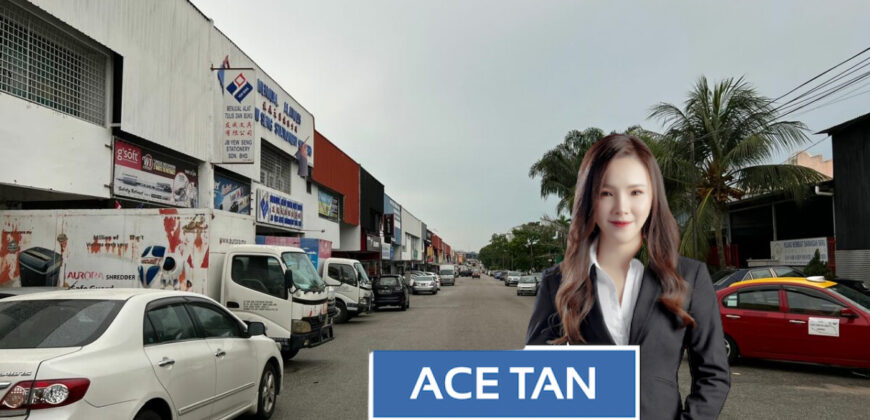 Taman Johor Jaya – 1.5 Storey Terrace Factory – FOR RENT