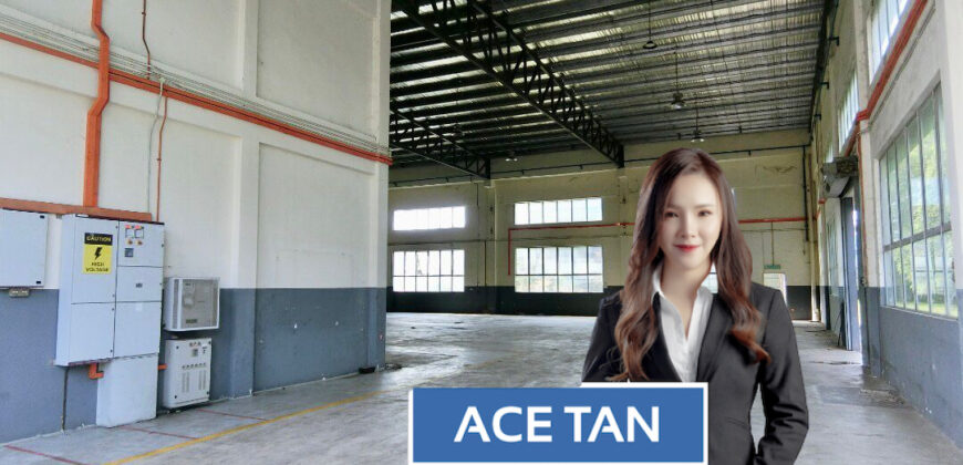 Taman Perindustrian Murni Senai – 1.5 Storey Semi Detached Factory – FOR RENT