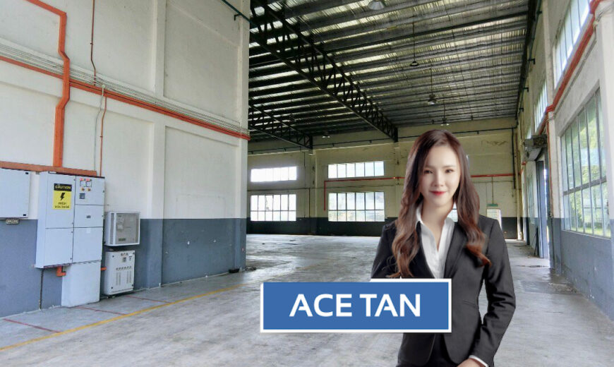 Taman Perindustrian Murni Senai – 1.5 Storey Semi Detached Factory – FOR RENT