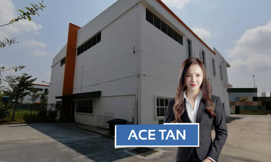 SILC @ Gelang Patah – 2 Storey Semi Detached Factory – FOR SALE