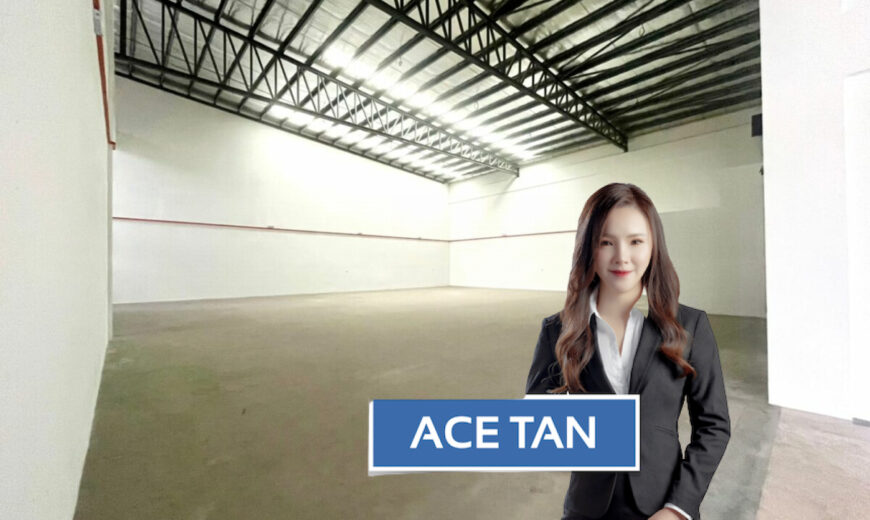 Eco Business Park 1 – 1.5 Storey Corner Cluster Factory – FOR RENT