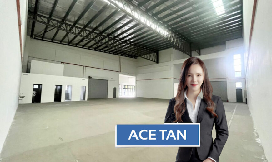 Eco Business Park 1 – 1.5 Storey Corner Cluster Factory – FOR RENT