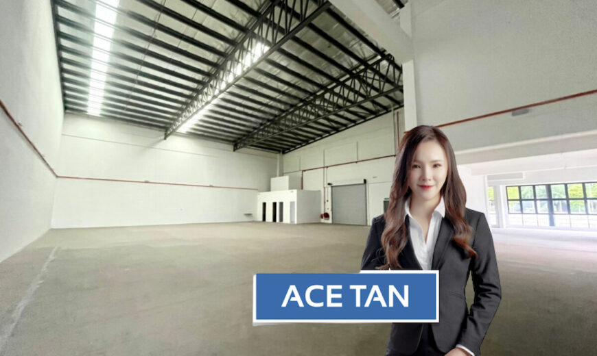 Eco Business Park 1 – 1.5 Storey Corner Cluster Factory – FOR RENT